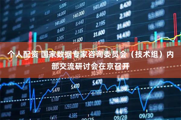個(gè)人配資 國(guó)家數(shù)據(jù)專(zhuān)家咨詢委員會(huì)（技術(shù)組）內(nèi)部交流研討會(huì)在京召開(kāi)